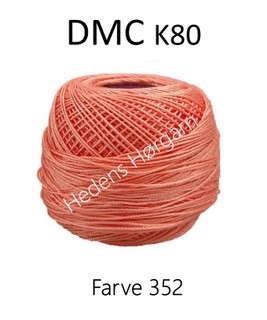 DMC K80 farve 352 Koral